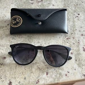 Ray ban sunglasses- Erica Classic; Matte Black